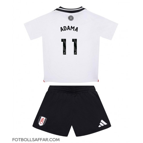 Fulham Adama Traore #11 Hemmadräkt Barn 2024-25 Kortärmad (+ Korta byxor)
